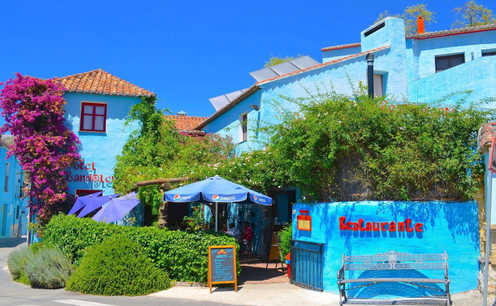 Hotel Restaurante Bandolero Juzcar Luaran gambar